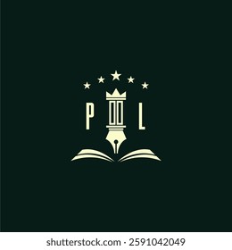 initials design modern legal attorney law firm lawyer advocate consultancy business logo vector