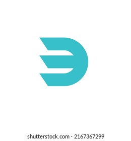 initials ED logo design inspiration