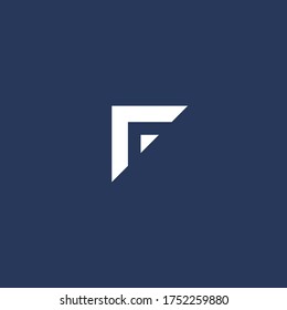 The initials F logo is simple and modern..