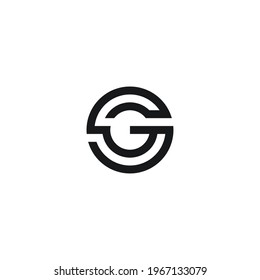 Initials G Cg Logo Design Inspiration Stock Vector (Royalty Free ...