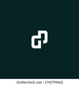 The initials GP logo is futuristic and modern343
