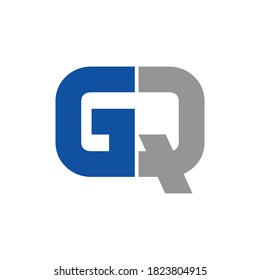 initials GQ logo design for business