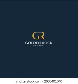 Initials GR for logo design inspiration