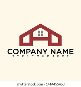 initials A and H for a company engaged in building