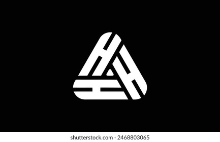 Initials H logo design. Initial Letter Logo.