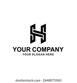 The initials H, SH, HS or HSH are very suitable for use for logos and brand identities