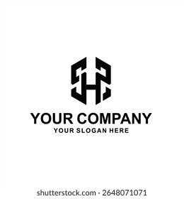 As iniciais H, SH, HS ou HSH são muito adequadas para uso em logotipos e identidades de marca