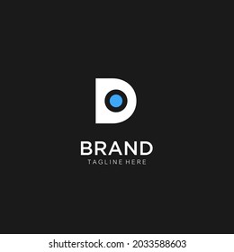 initials ID DI D modern Logo icon design. Vector graphic design template elements