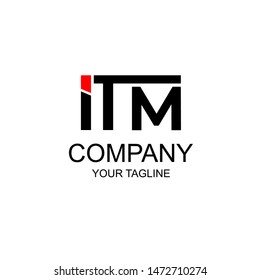 Initials ITM Logo Template - Vector