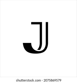 initials j logo vector template
