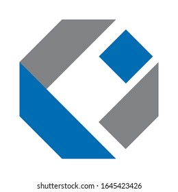 initials KI for building construction company logo design