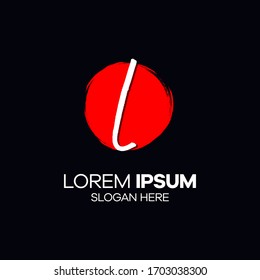 Initials L Logo Creative Template Sign Vector