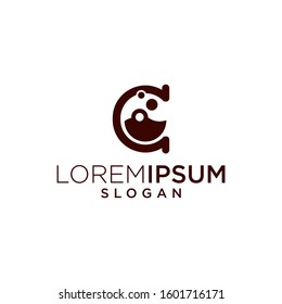 
initials laboratory vector logo design image
