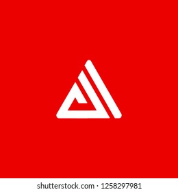 Initials Letter A, Building Abstract, Real Estate Company