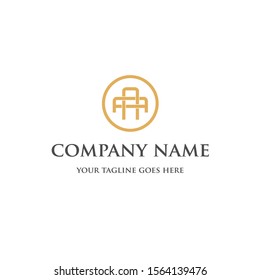 
initials letter AA vector logo