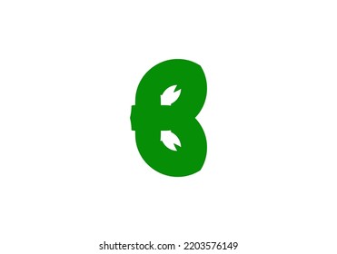 Initials Letter B Logo design for brand logo