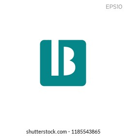 initials letter B logo template vector illustration download in eps10