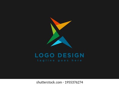 Buchstaben C Logo Design. Firmenlogo von Vektor Letter C. Für Unternehmen, Technologie. Flaches Vectorlogo-Design-Vorlagenelement