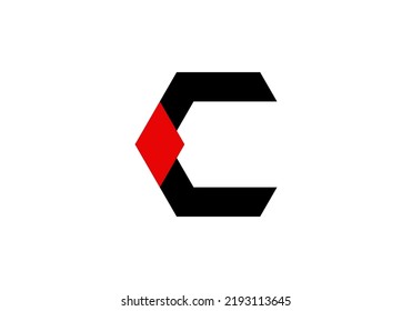 Initialen Logo-Design für Letter C für das Markenlogo
