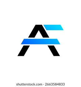 Letra inicial de un diseño de logotipo creativo 