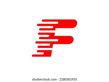 Initials Letter F Logo simple design for brand  logo or company logo