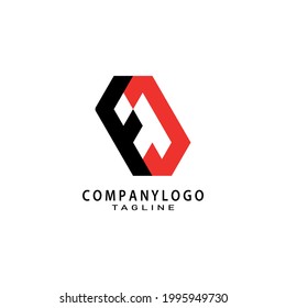 Initials letter FJ, JF, F and J. Premium logo design for modern corporate branding, personal branding, business, brand, industrial, technology. Monogram logo design with simple and stylish identity.