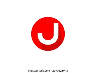 Initials Letter J Logo design for company logo