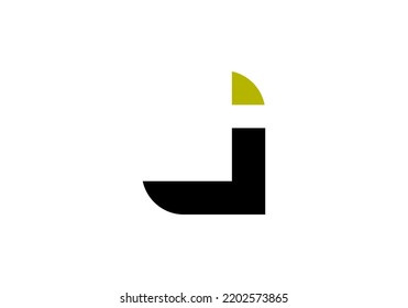 Initial Letter J Logo-Design für Firmenlogo