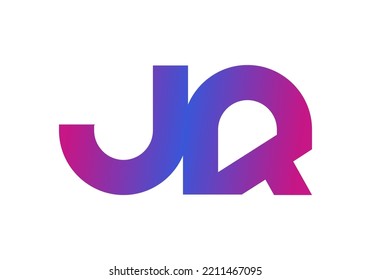 Diseño de logotipo de carta JR para el logotipo de la empresa