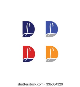 Initials with letter L and letter D