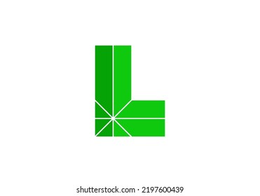 Initials Letter L Logo design for company logo