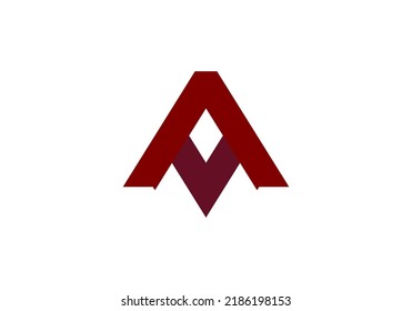 Initials Letter A Logo simple design