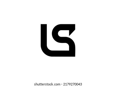 Initials Letter LS Logo simple desain for brand logo
