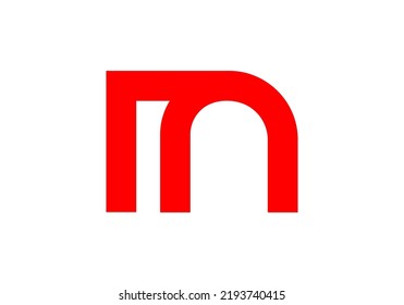 Initials Letter M Logo design for brand logo