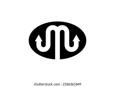 Diseño único con el logotipo de la carta original M