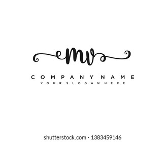 2,330 Monogram mv Images, Stock Photos & Vectors | Shutterstock