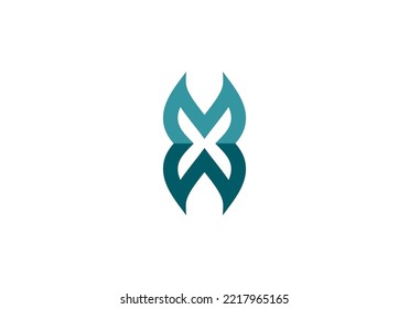 Initials Letter MW Logo design for brand logo