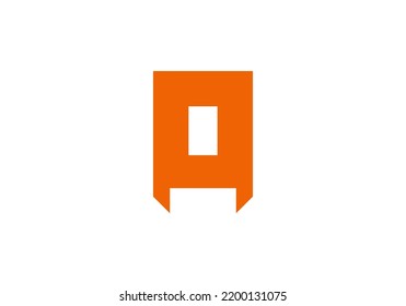 Initials Letter O Logo design for brand logo