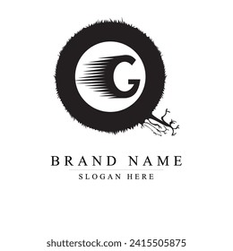 initials letter QG logo design vector illustration template, Initial letter Qg logo