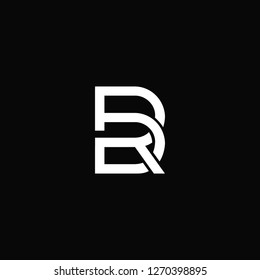 Initials Letter R and Letter D Logo Concept