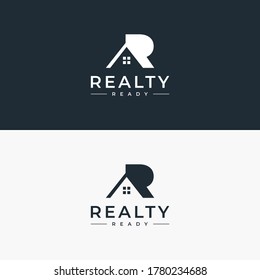 letra inicial o diseño de logotipo creativo en casa