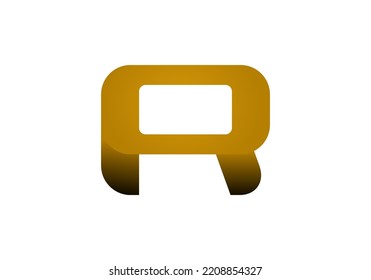 Initials Letter R Logo design for company logo