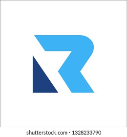 initials Letter R Logo vector Design Modern