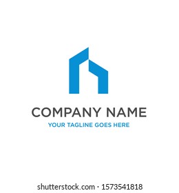
la letra inicial R o RR del logotipo inmobiliario o inmobiliario