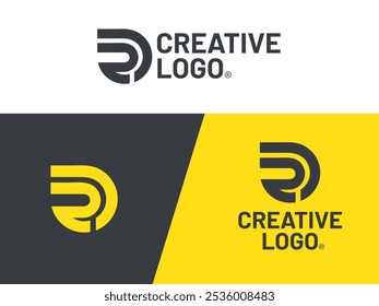 Anfangsbuchstabe RO Logo-Design