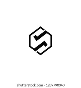 Initials Letter S Logo Abstract