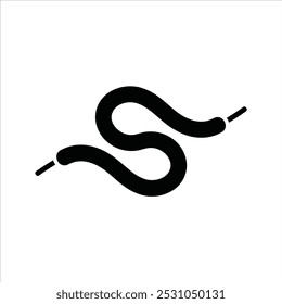 Letra Inicial S Shoelaces Logo Design Inspiração