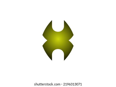 Initials Letter X Logo design for brand logo