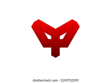 Initials Letter Y Logo design for brand logo