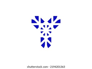 Initials Letter Y Logo design for brand logo